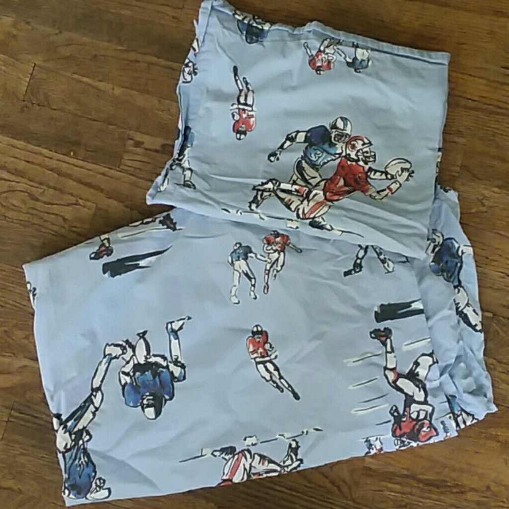 Pottery barn kids twin duvet cover/pillow sham